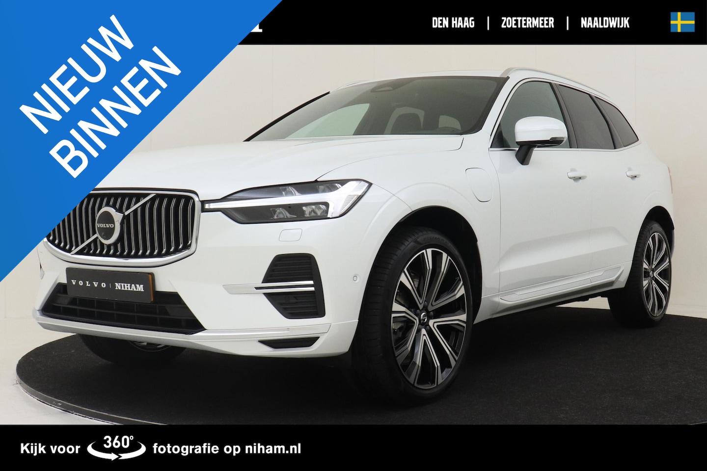 Volvo XC60 - T6 PLUG-IN HYBRID AWD PLUS BRIGHT -PANO.DAK|HARMAN/KARDON|360°CAM|21"|ADAP.LED - AutoWereld.nl
