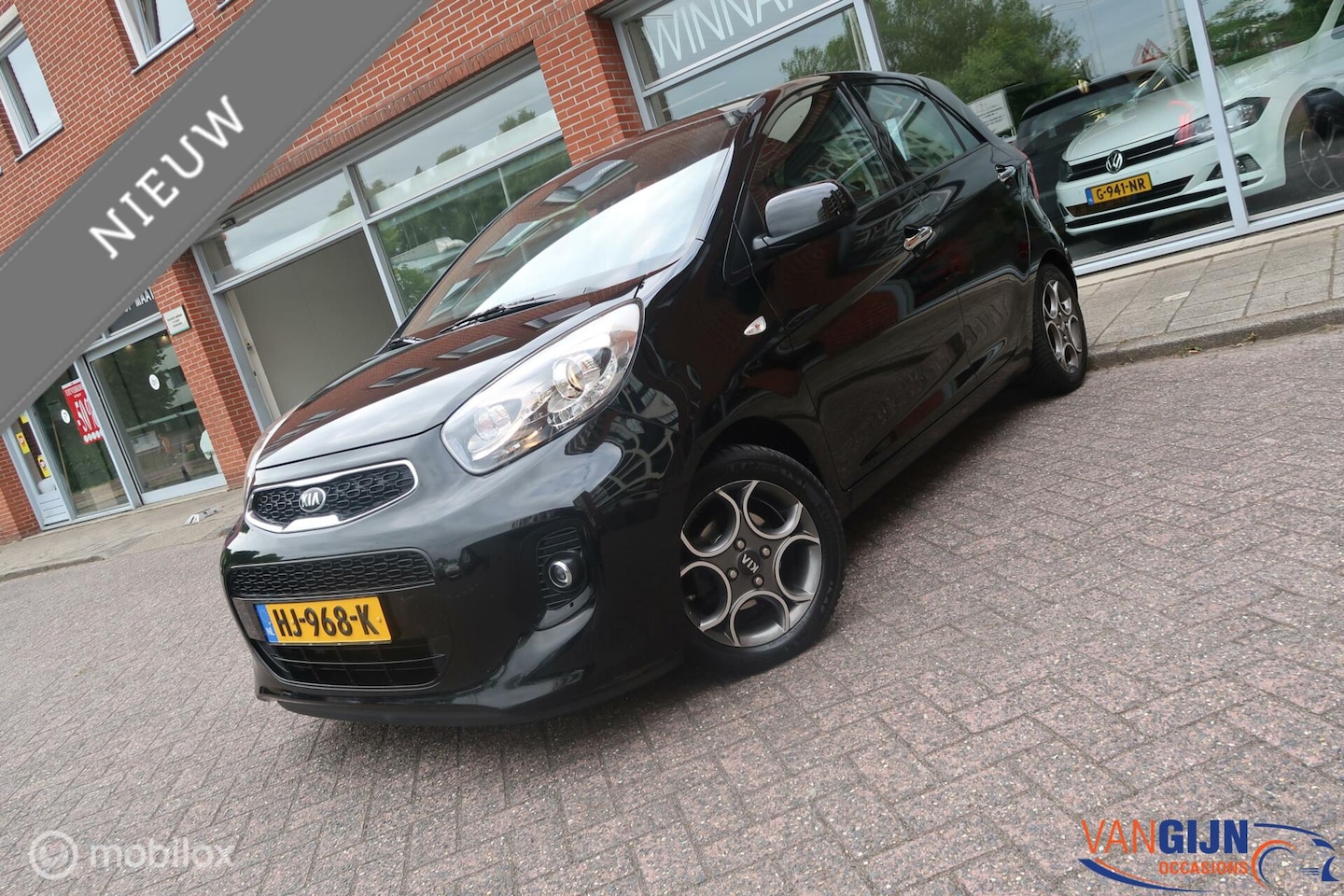 Kia Picanto - 1.2 CVVT ColorLine airco Cruise con 86PK - AutoWereld.nl