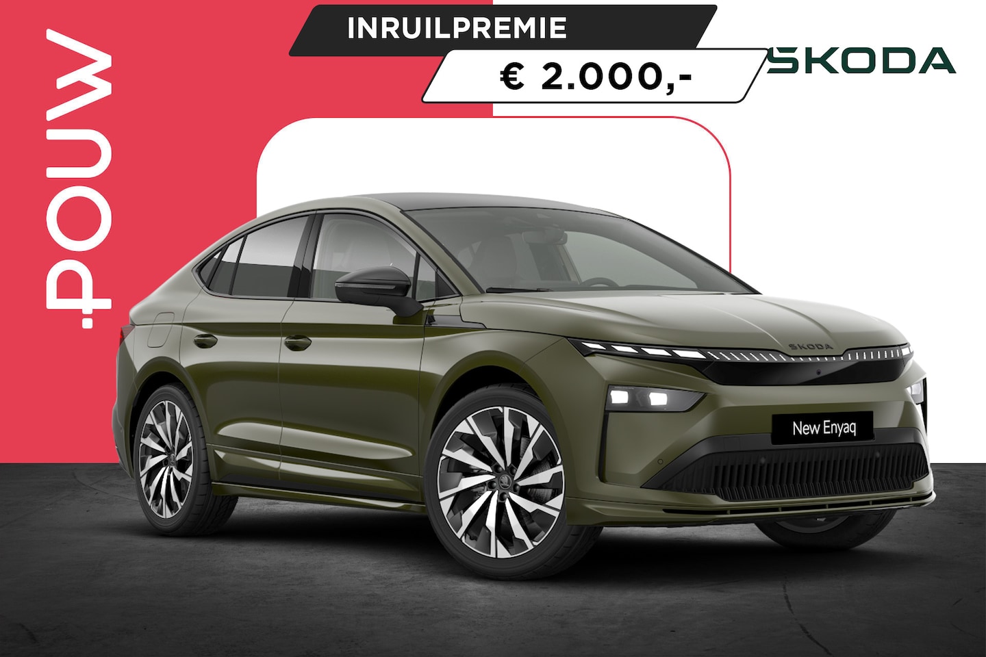 Skoda Enyaq Coupé iV - 60 204pk Sportline | Business Upgrade Plus | Trekhaak Wegklapbaar - AutoWereld.nl