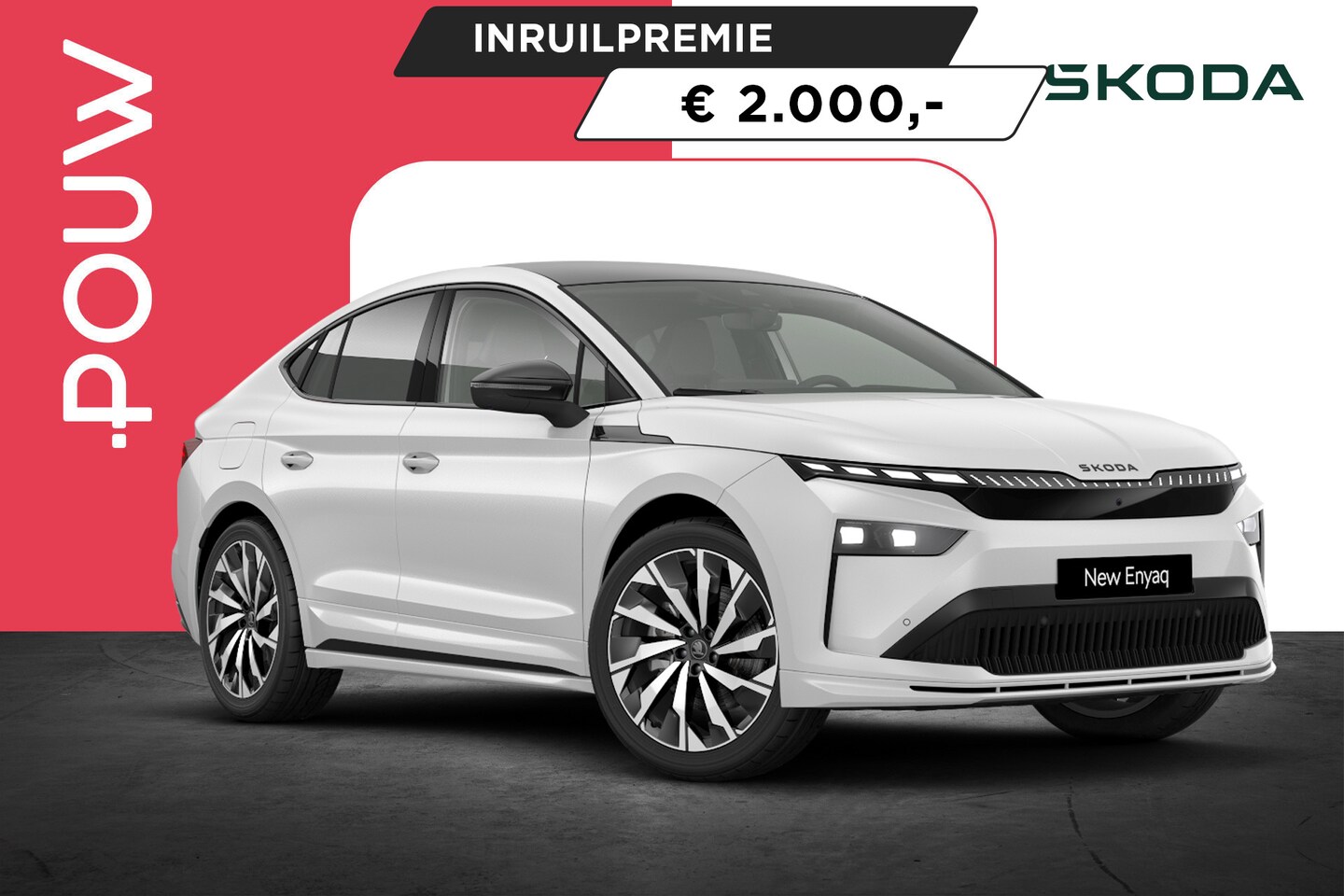 Skoda Enyaq Coupé iV - 85 286pk Sportline | 21" Velgen | Business Upgrade - AutoWereld.nl