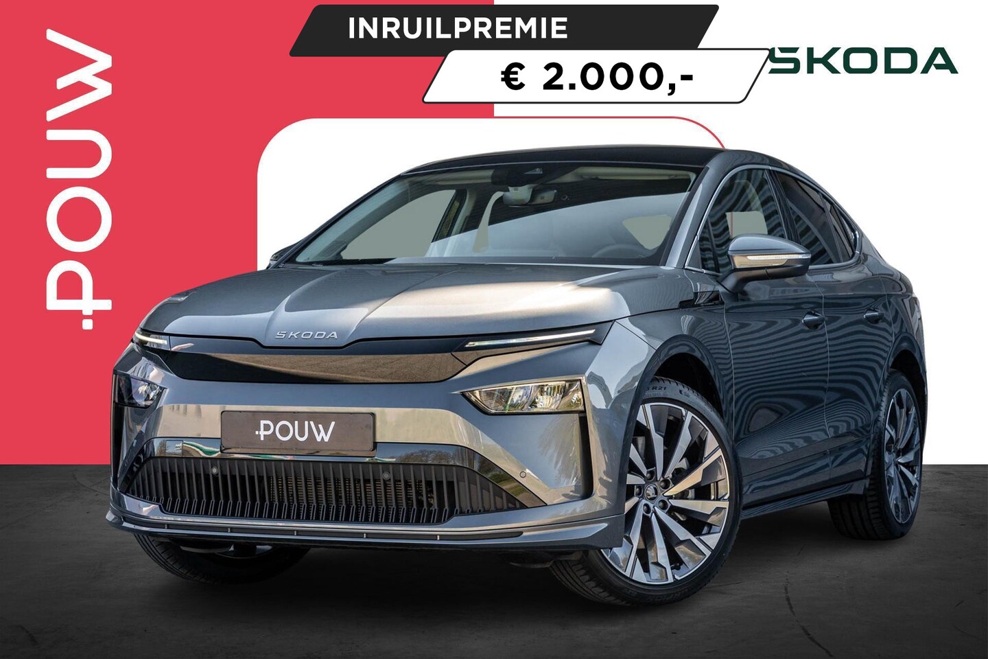 Skoda Enyaq Coupé iV - 85 286pk Selection | FACELIFT | LMV 21'' | Trekhaak Uitklapbaar - AutoWereld.nl