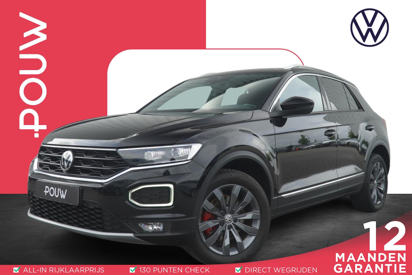 Volkswagen T-Roc - 1.5 TSI 150pk Sport | Navigatie | Apple Carplay/Android Auto - AutoWereld.nl