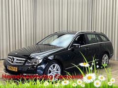 Mercedes-Benz C-klasse Estate - 180 Prestige Avantgarde *Automaat* 1/2 Leder / Navigatie / Stoelverwarming / Cruise contro