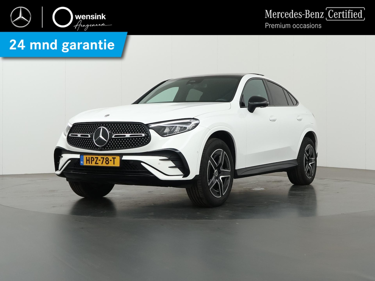 Mercedes-Benz GLC-klasse Coupé - 300e 4MATIC AMG Line | Panoramadak | Night pakket | Trekhaak | Distronic | - AutoWereld.nl