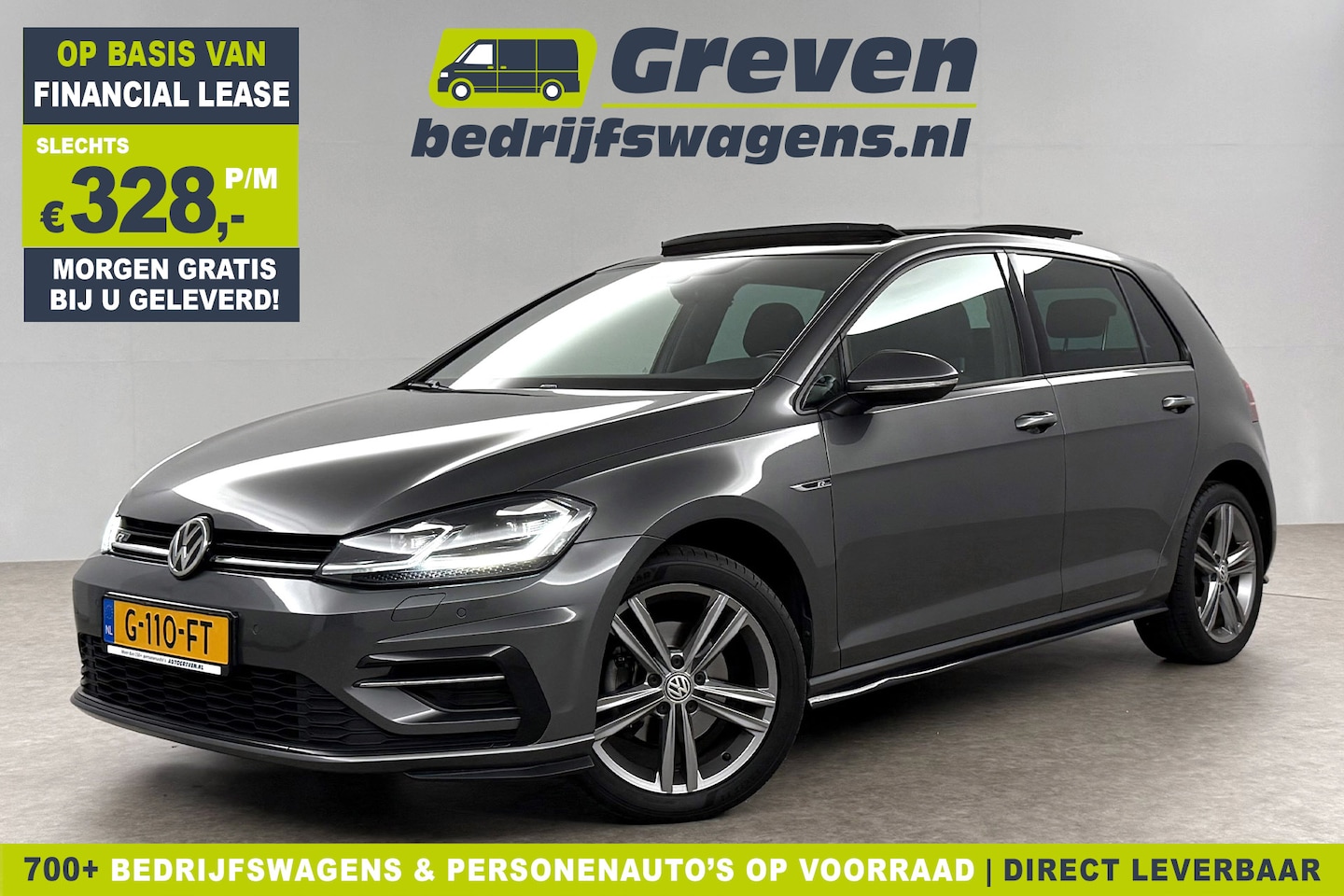 Volkswagen Golf - 1.5 TSI 3x R-line 150PK DSG Pano LED Virtual ACC Camera Clima Navi 17"LMV PDC - AutoWereld.nl