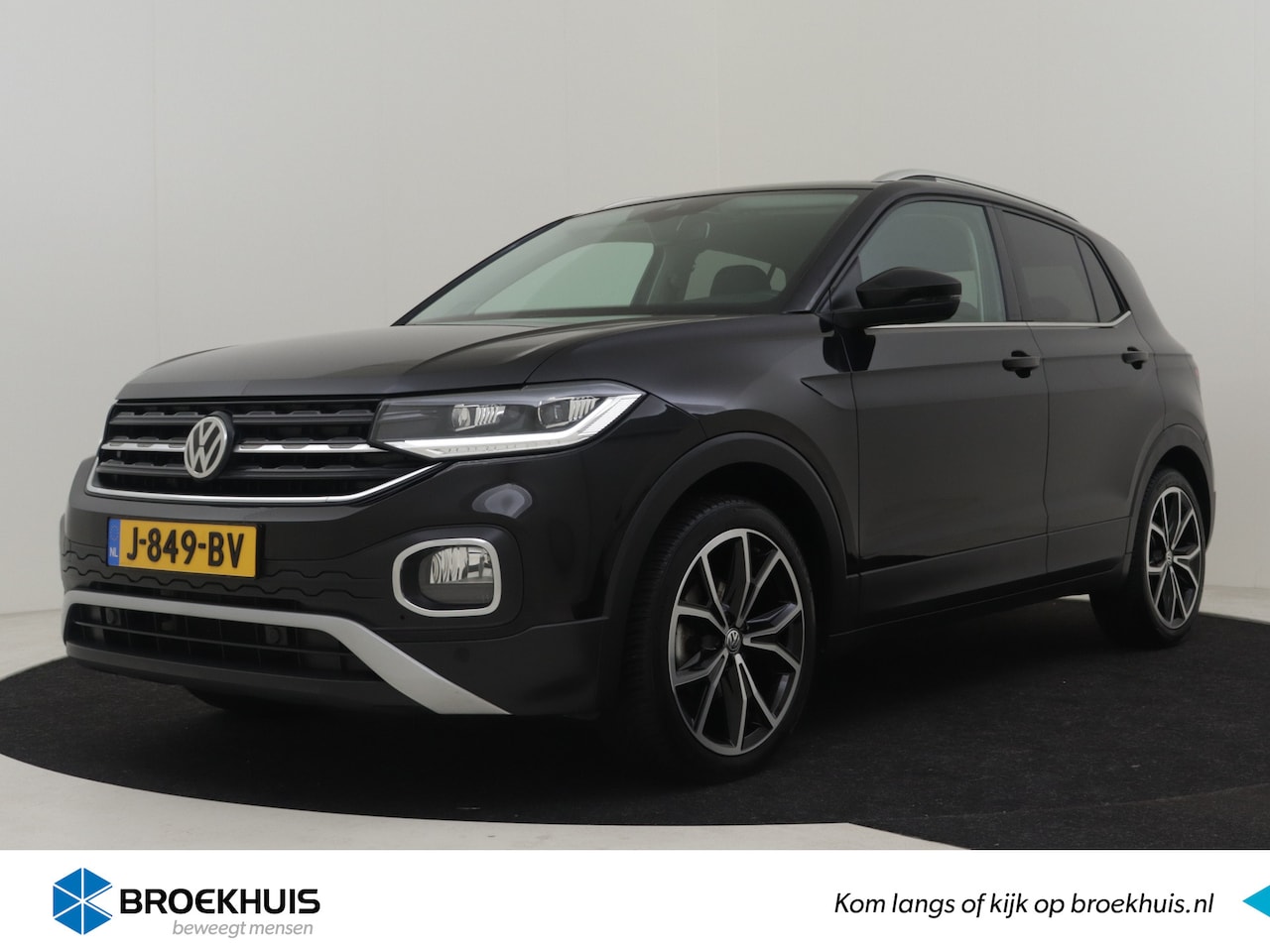 Volkswagen T-Cross - 1.0 TSI 116pk Style | 1ste Eigenaar | Trekhaak | Adaptive cruise control | Navigatie | Par - AutoWereld.nl