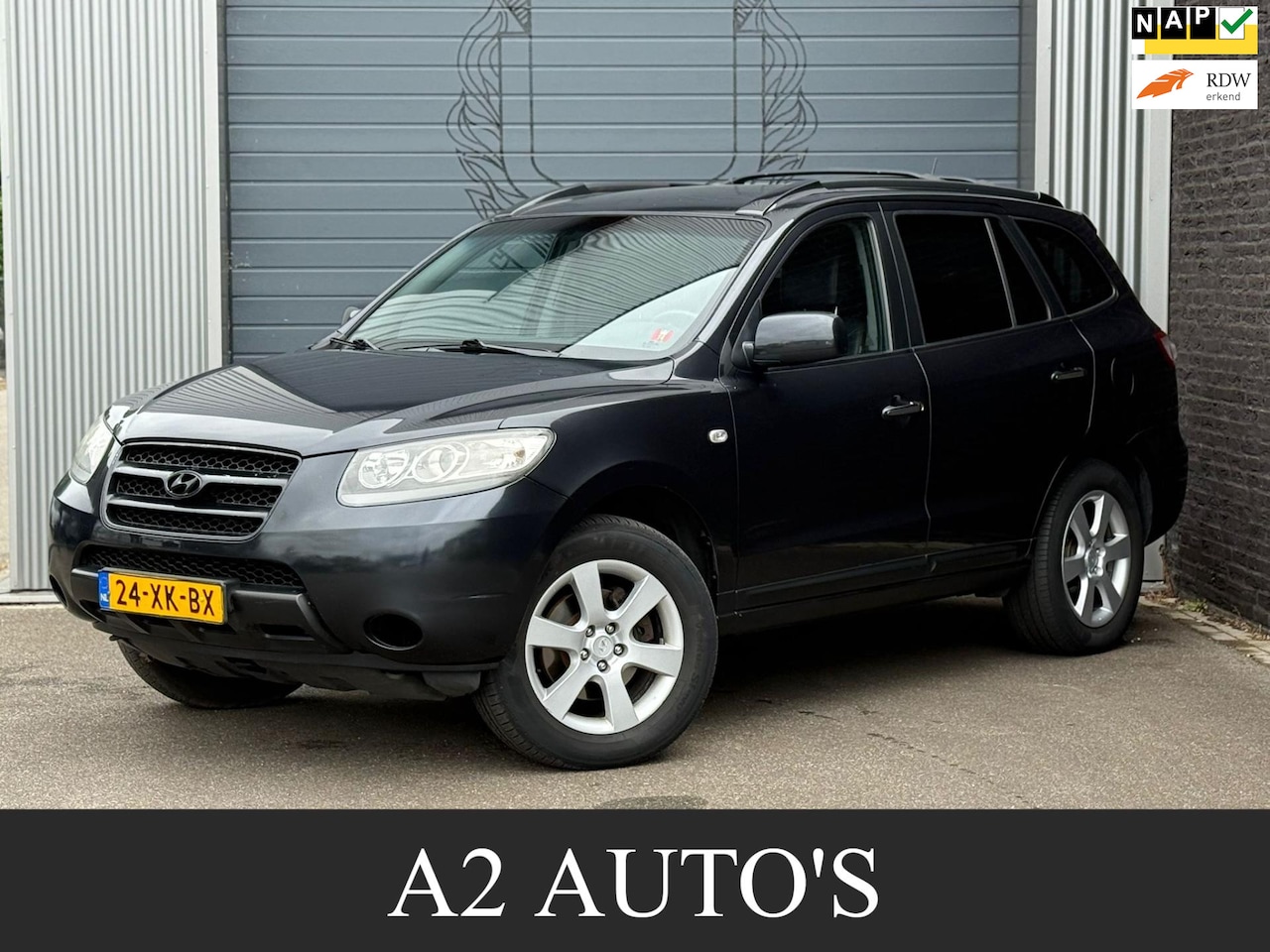 Hyundai Santa Fe - 2.7i V6 Style Premium Ecc|Leer|Nap - AutoWereld.nl