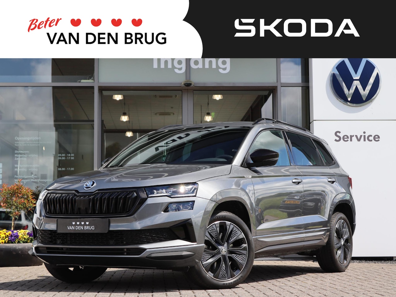 Skoda Karoq - 1.5 TSI 150 pk ACT Sportline Business | Navigatie | LED | SmartLink | Camera | Adaptive Cr - AutoWereld.nl