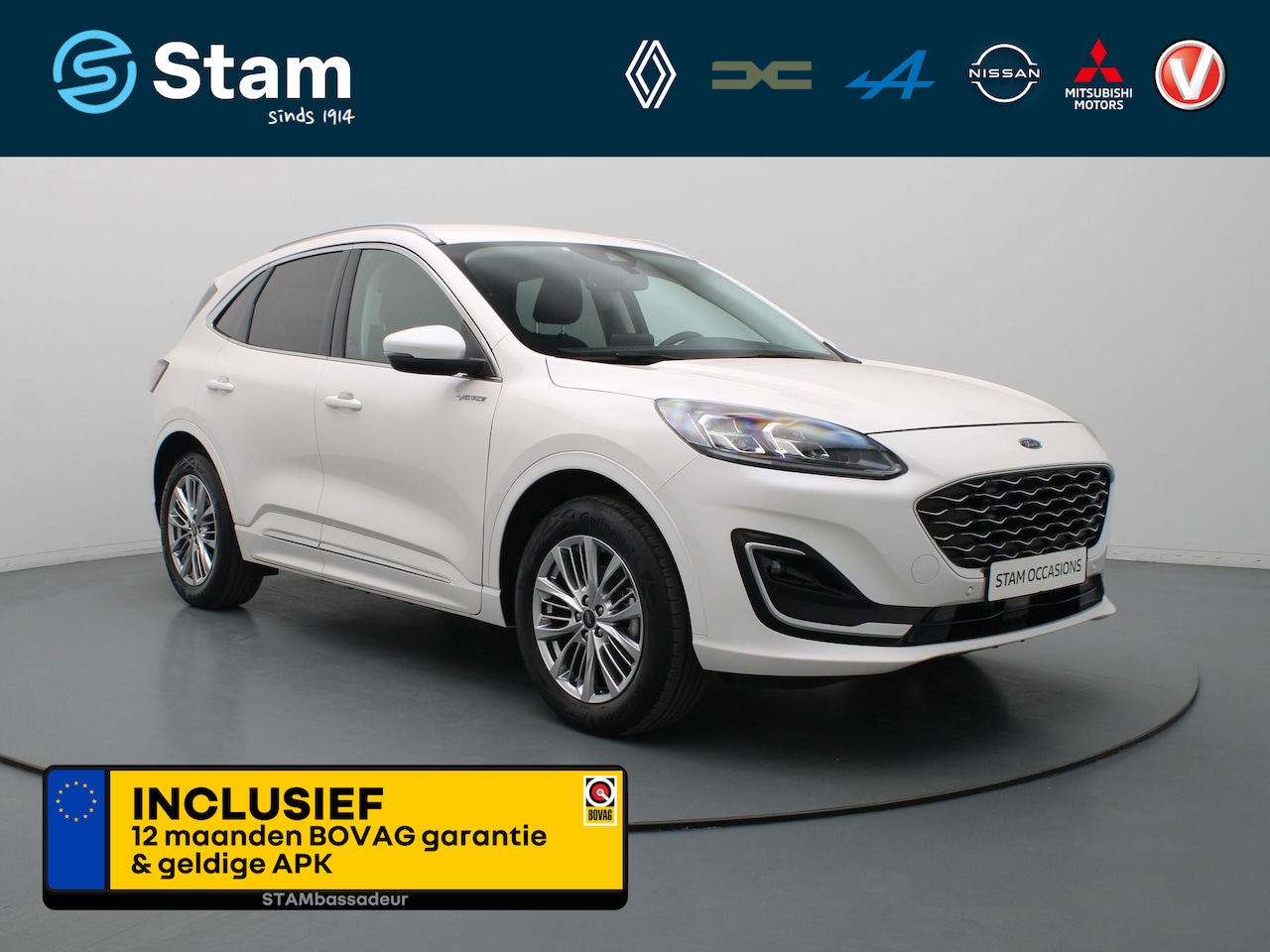 Ford Kuga - 225pk PHEV Vignale Bang & Olufsen | Camera | Navi | Parkeersens. v+a | Stoel-/stuur-/voorr - AutoWereld.nl
