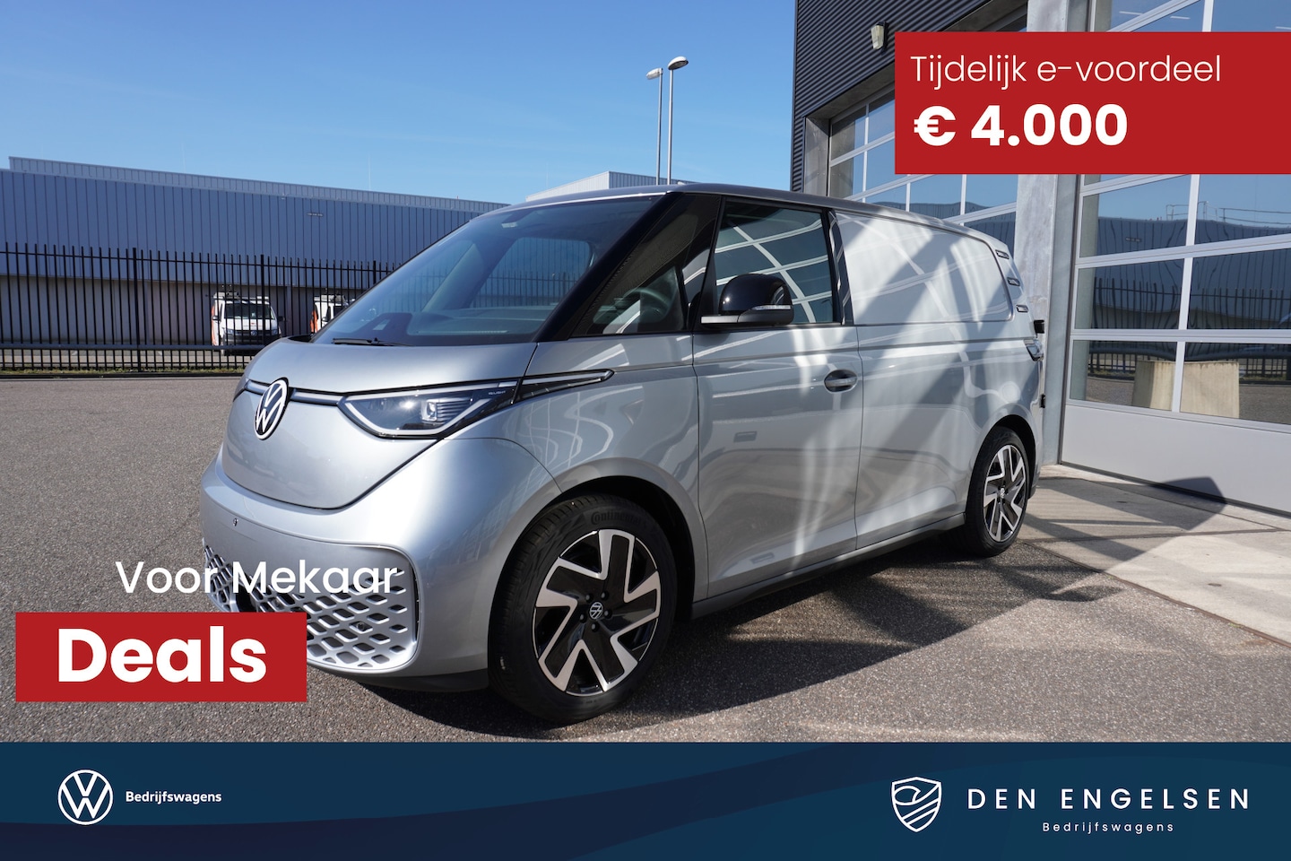 Volkswagen ID. Buzz Cargo - ID. Buzz Cargo 340 pk 4-Motion ID. Buzz Cargo 340 pk 4-Motion, Bulli,  Achteruitrijcamera, - AutoWereld.nl