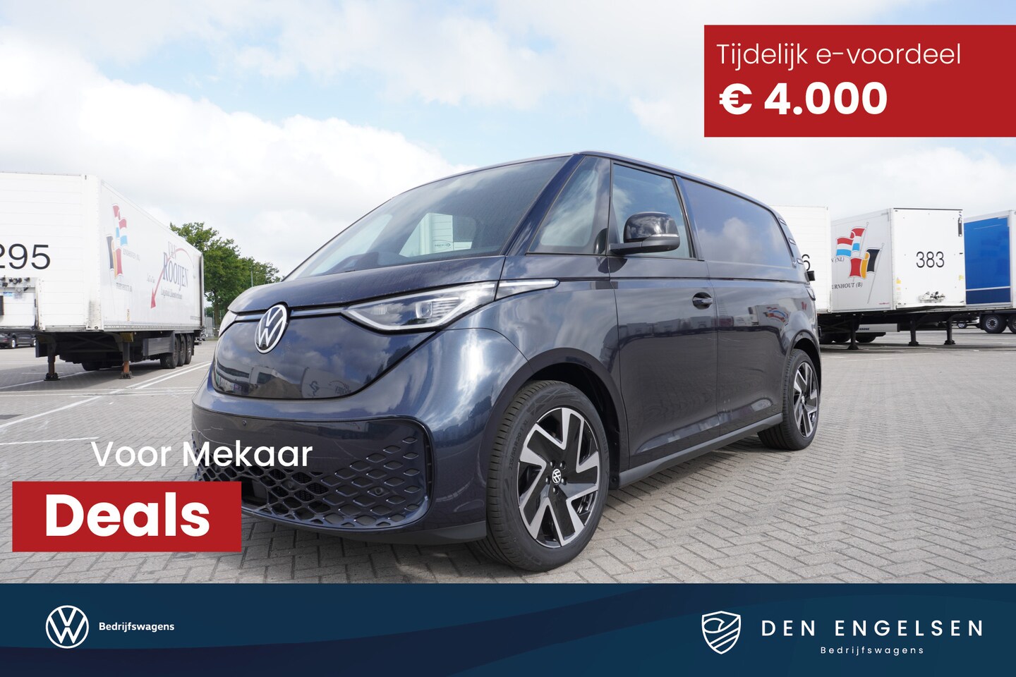 Volkswagen ID. Buzz Cargo - ID. Buzz Cargo 286 pk ID. Buzz Cargo 286 pk, Achteruitrijcamera, Comfortstoelen met armleu - AutoWereld.nl