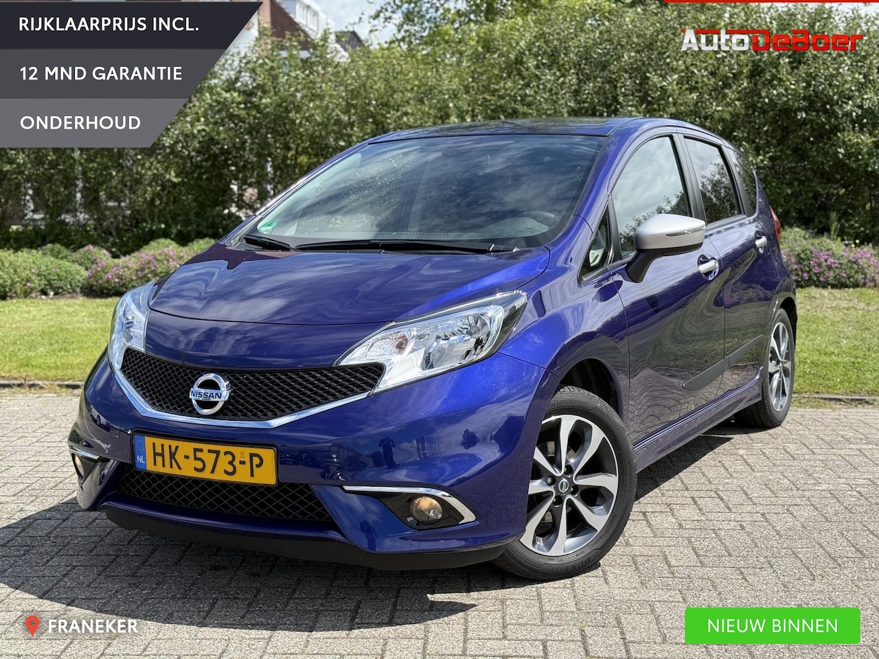 Nissan Note - 1.2 Visia Bomvol! | Trekhaak | Cruise | Keyless | Camera | BSM | Navigatie - AutoWereld.nl