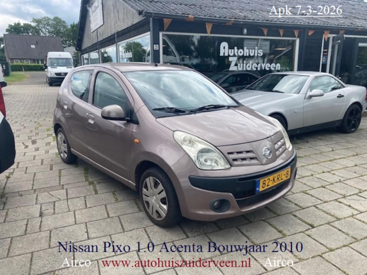 Nissan Pixo - 1.0 Acento 68PK Airco Apk 07/03-2026 - AutoWereld.nl