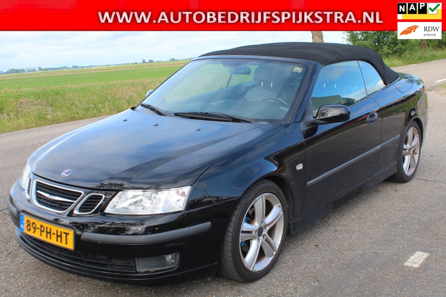 Saab 9-3 Cabrio - 1.8t Vector // automaat // - AutoWereld.nl