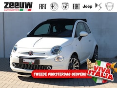 Fiat 500 C - TwinAir Turbo 85 PK 120TH | Leder | Navi | Carplay | Clima | 16"