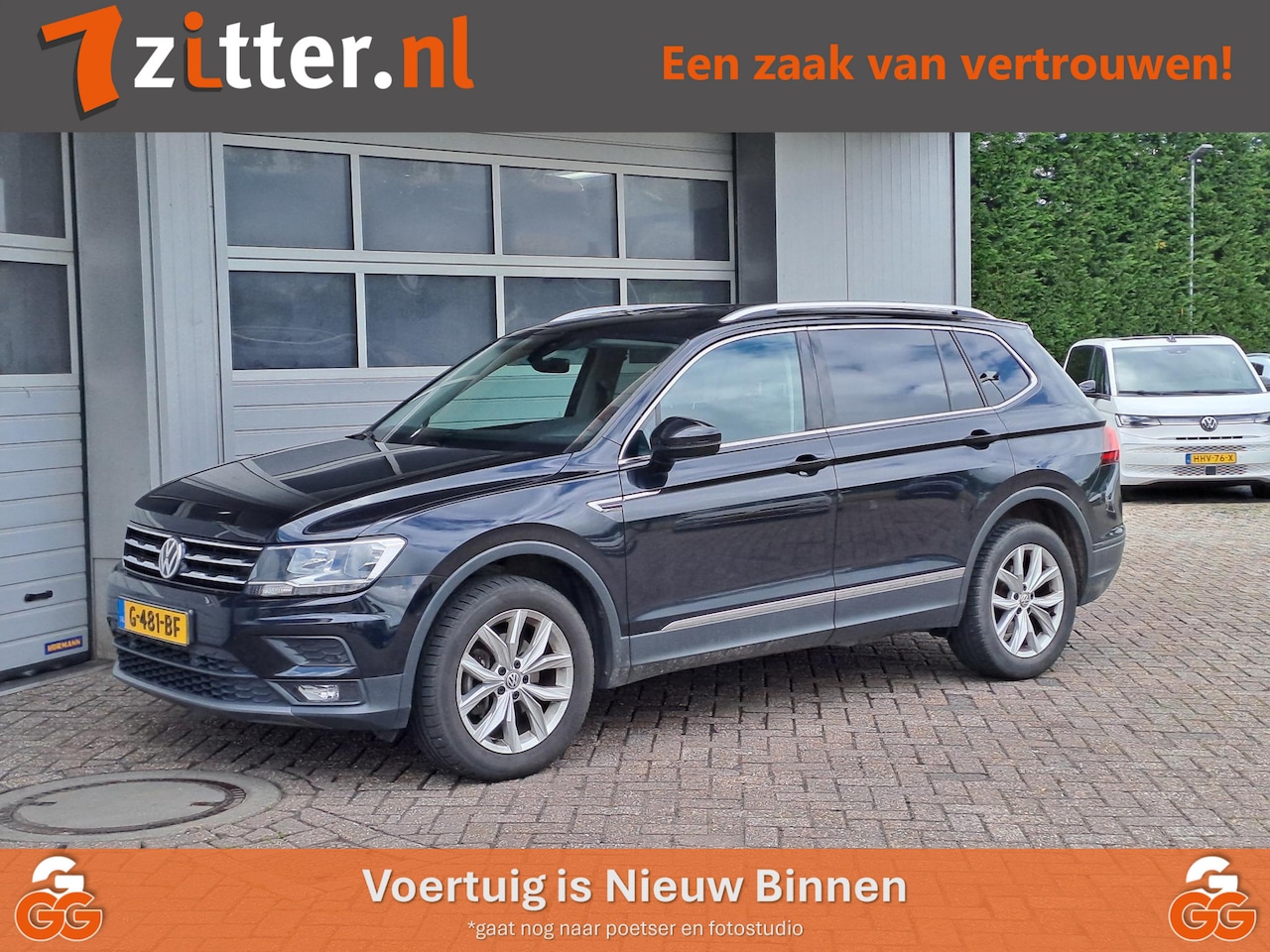 Volkswagen Tiguan Allspace - 1.5 TSI Comfortline 1.5 TSI Comfortline, 7-Persoons, Trekhaak, Adoptieve cruise control, Virtual, Apple Carpla - AutoWereld.nl