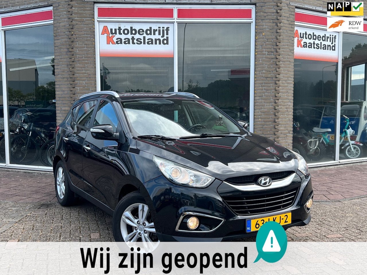 Hyundai ix35 - 2.0i Style - Half Leder - Trekhaak - Clima - Cruise - 2010 - AutoWereld.nl