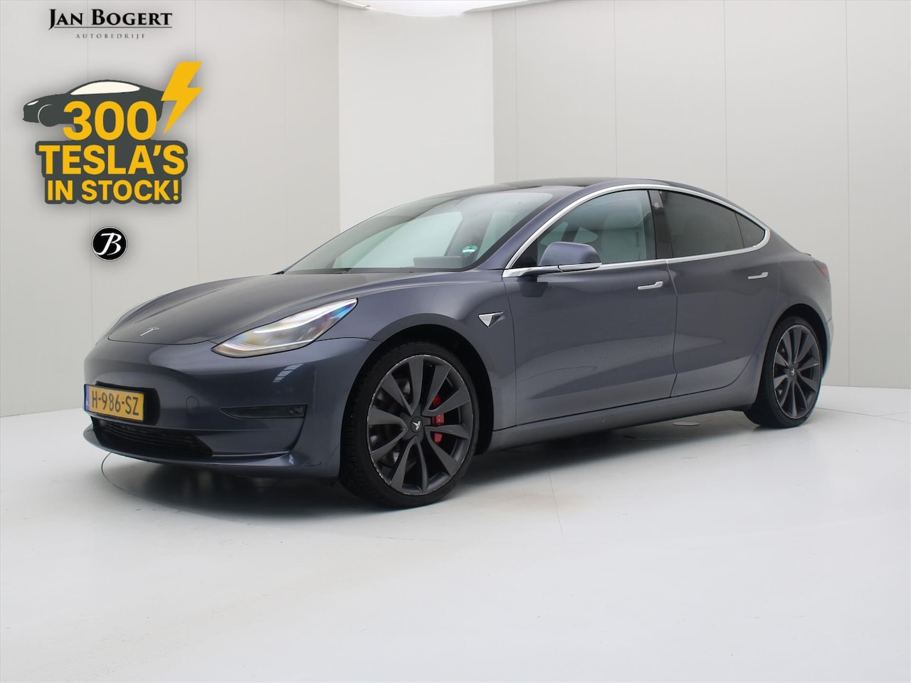 Tesla Model 3 - Performance AWD 486pk 75 kWh [ WIT LEDER+AUTOPILOT+530KM WLTP+PREMIUM AUDIO ] - AutoWereld.nl