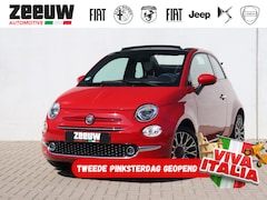 Fiat 500 C - 1.0 Hybrid 70 PK RED | Navi | Carplay | Clima | 16"