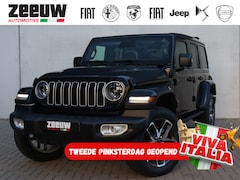 Jeep Wrangler Unlimited - 4xe 380 PK Sahara | Schuifdak | Leder | Camera | Navi | 20"