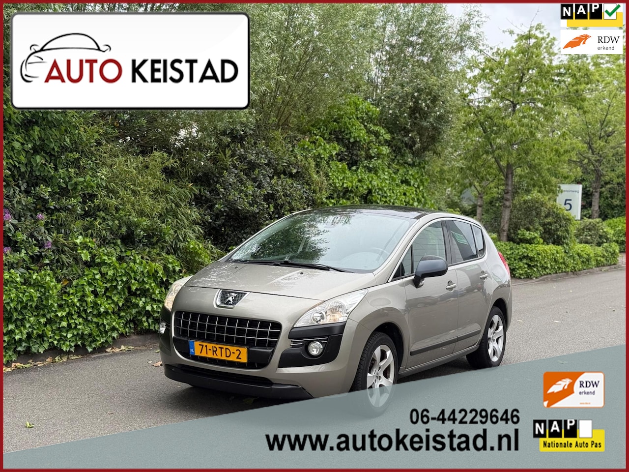 Peugeot 3008 - 1.6 THP ST AUTOMAAT PANORAMA/CLIMA/CRUISE! - AutoWereld.nl