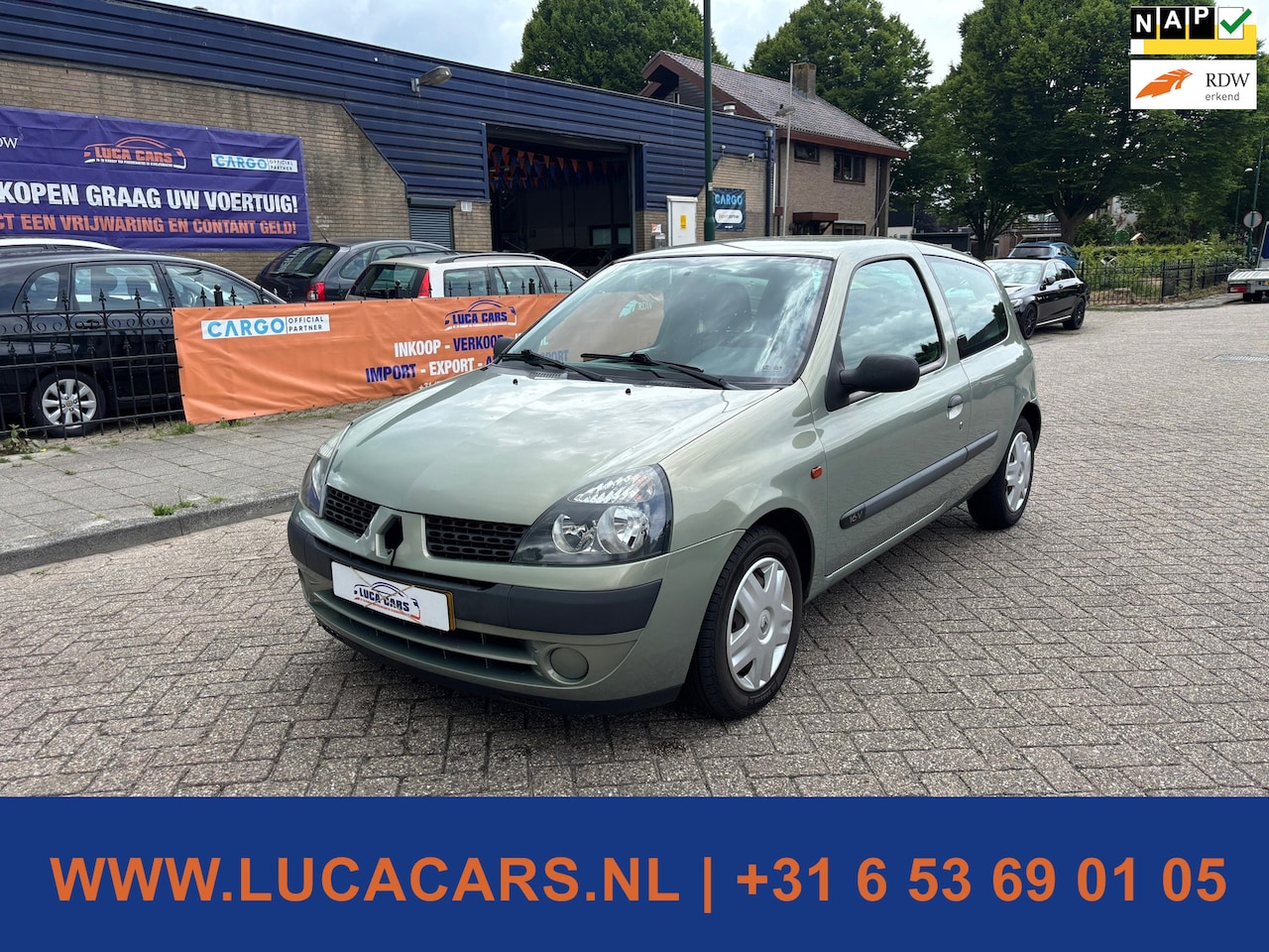 Renault Clio - 1.2-16V Authentique 1.2-16V Authentique NIEUWE APK! - AutoWereld.nl