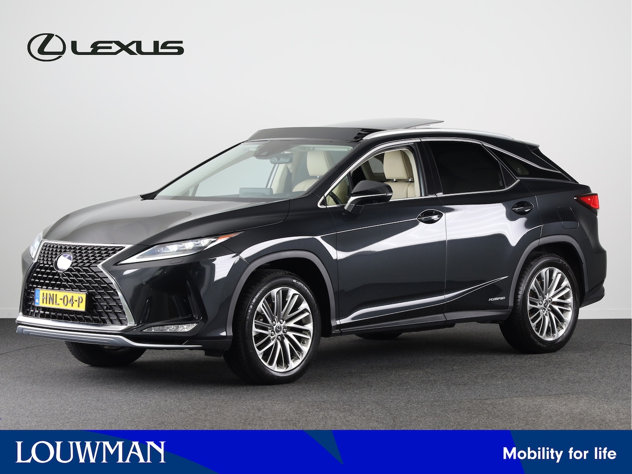 Lexus RX 450h - AWD Luxury Line | Head Up Display| Stoelverwarming /- Koeling | 360° Camera | - AutoWereld.nl
