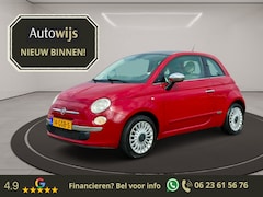Fiat 500 - 1.2 Lounge|NL Auto|Pano|LM-Velg|Airco