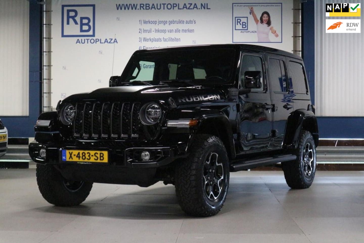 Jeep Wrangler Unlimited - 4xe 380 Rubicon AUT / BTW - AutoWereld.nl