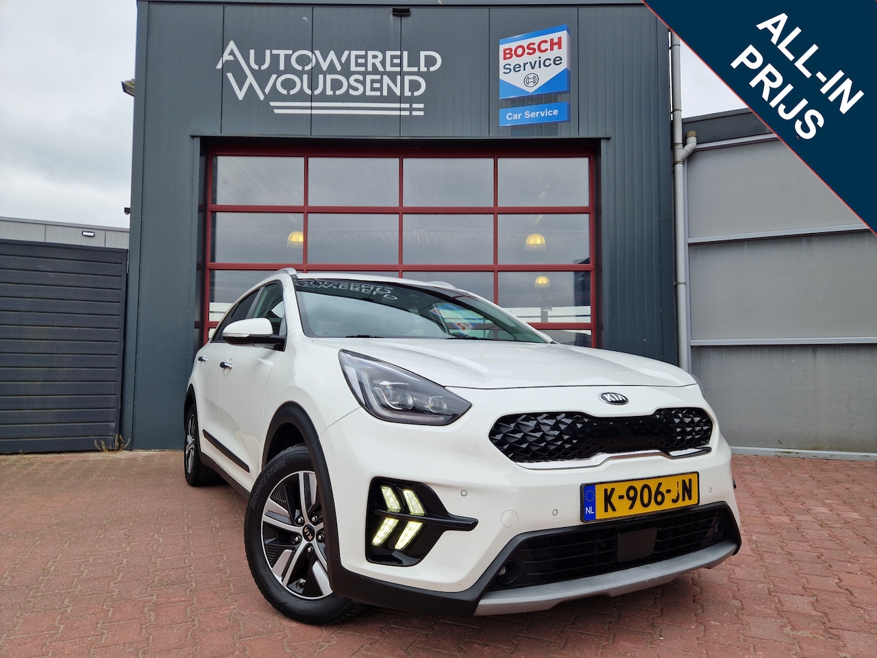 Kia Niro - 1.6 GDi Hybrid DynamicPlusLine 12 MND BOVAG GAR | ECC | NAVI | ADC | TREKH | CAMERA | CARP - AutoWereld.nl