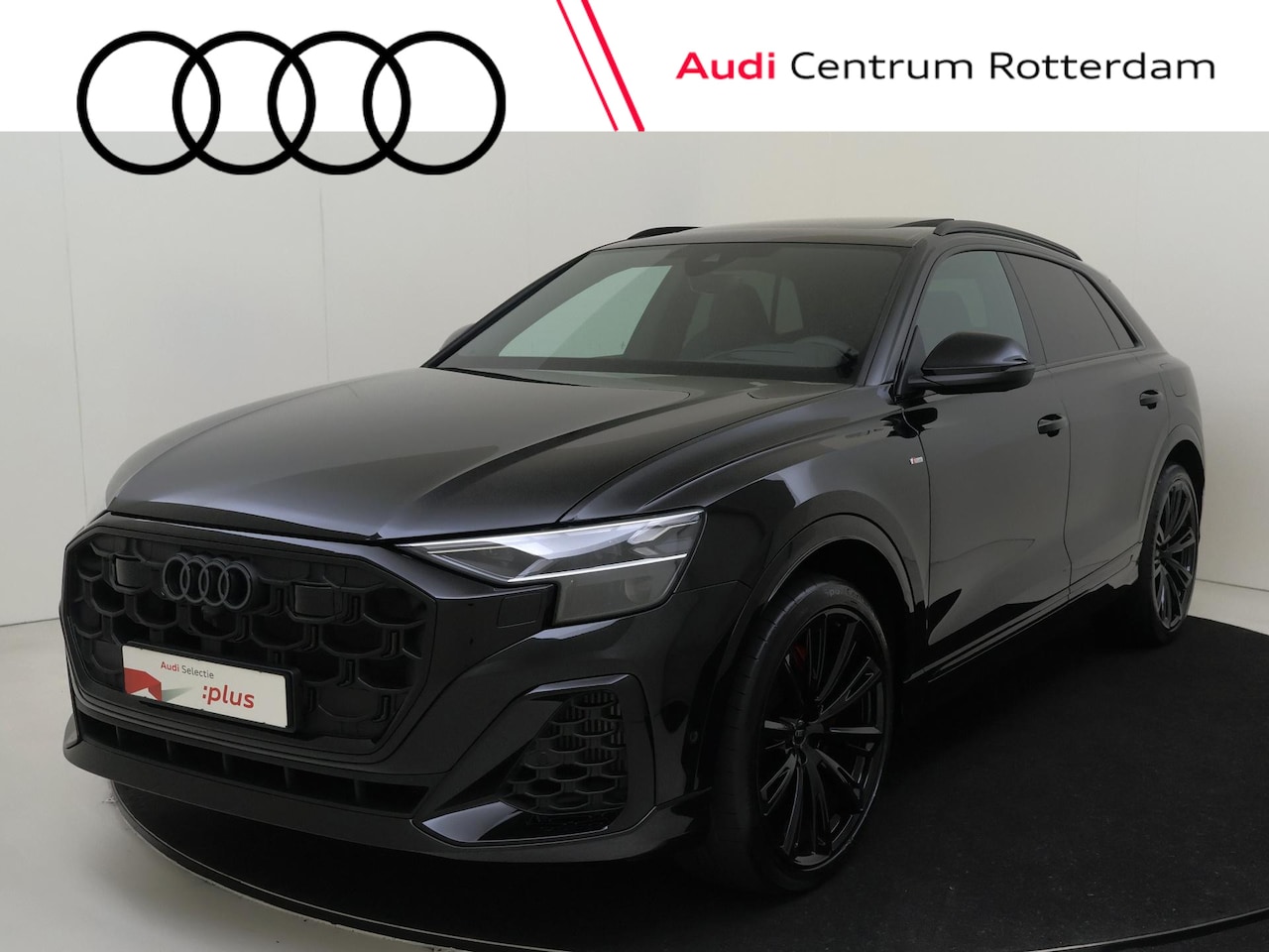Audi Q8 - 55 TFSI e quattro Pro Line S | Luchtvering | Panoramadak | Trekhaak | 360 camera | Achtera - AutoWereld.nl