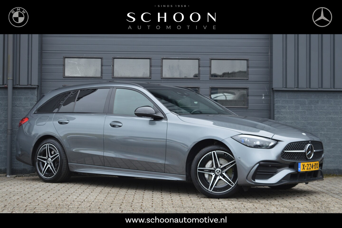Mercedes-Benz C-klasse Estate - 300 e AMG Line | PANO | ACC | TREKHAAK | CAMERA | - AutoWereld.nl