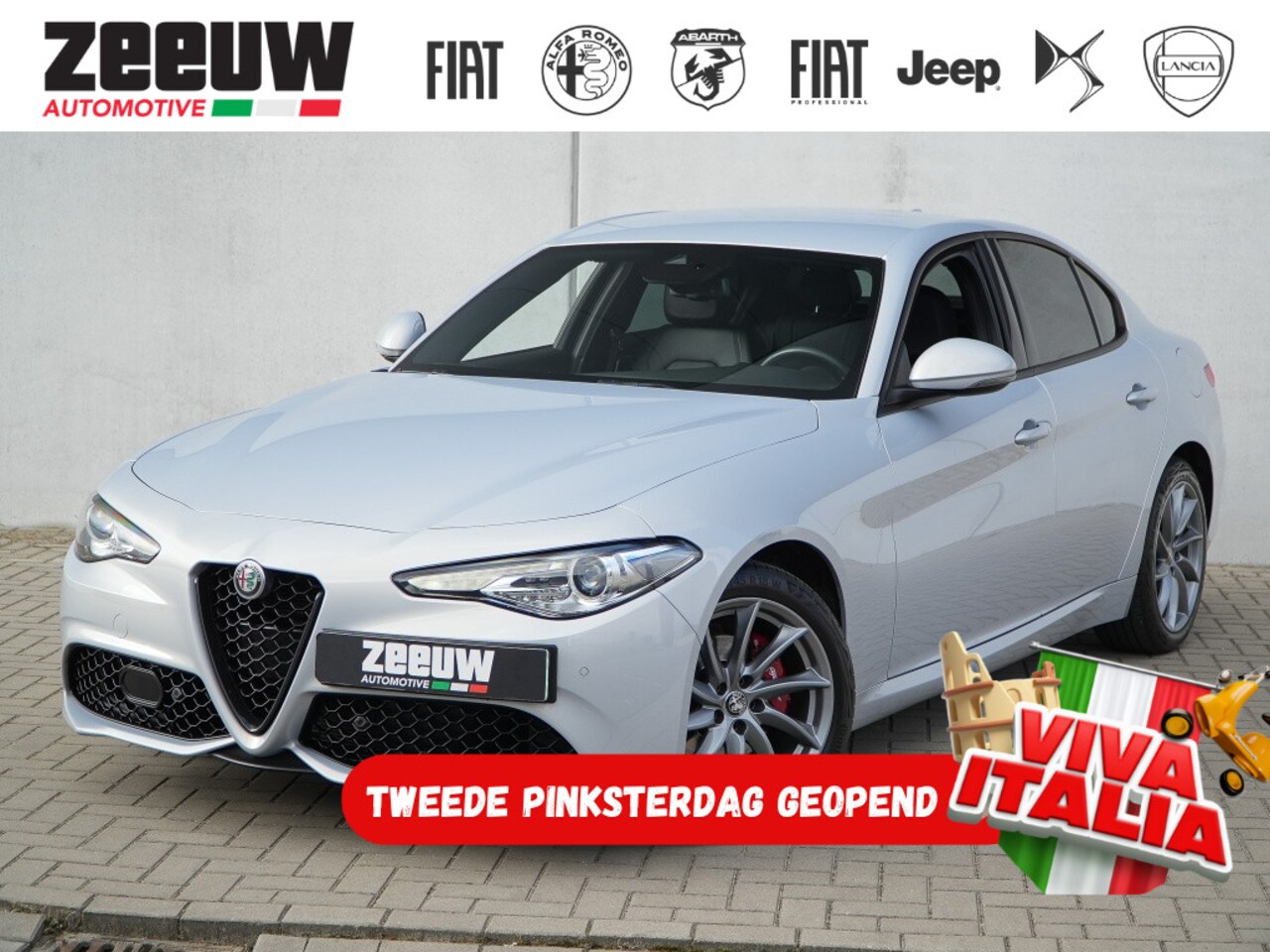 Alfa Romeo Giulia - 2.0 Turbo 200 PK Sprint | Veloce | Navi | Carplay | Driver | 18" - AutoWereld.nl