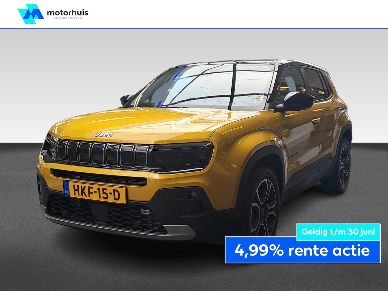Jeep Avenger - 1.2T 100pk Summit / Infotainment Pack / Leder & Winter Pack - AutoWereld.nl