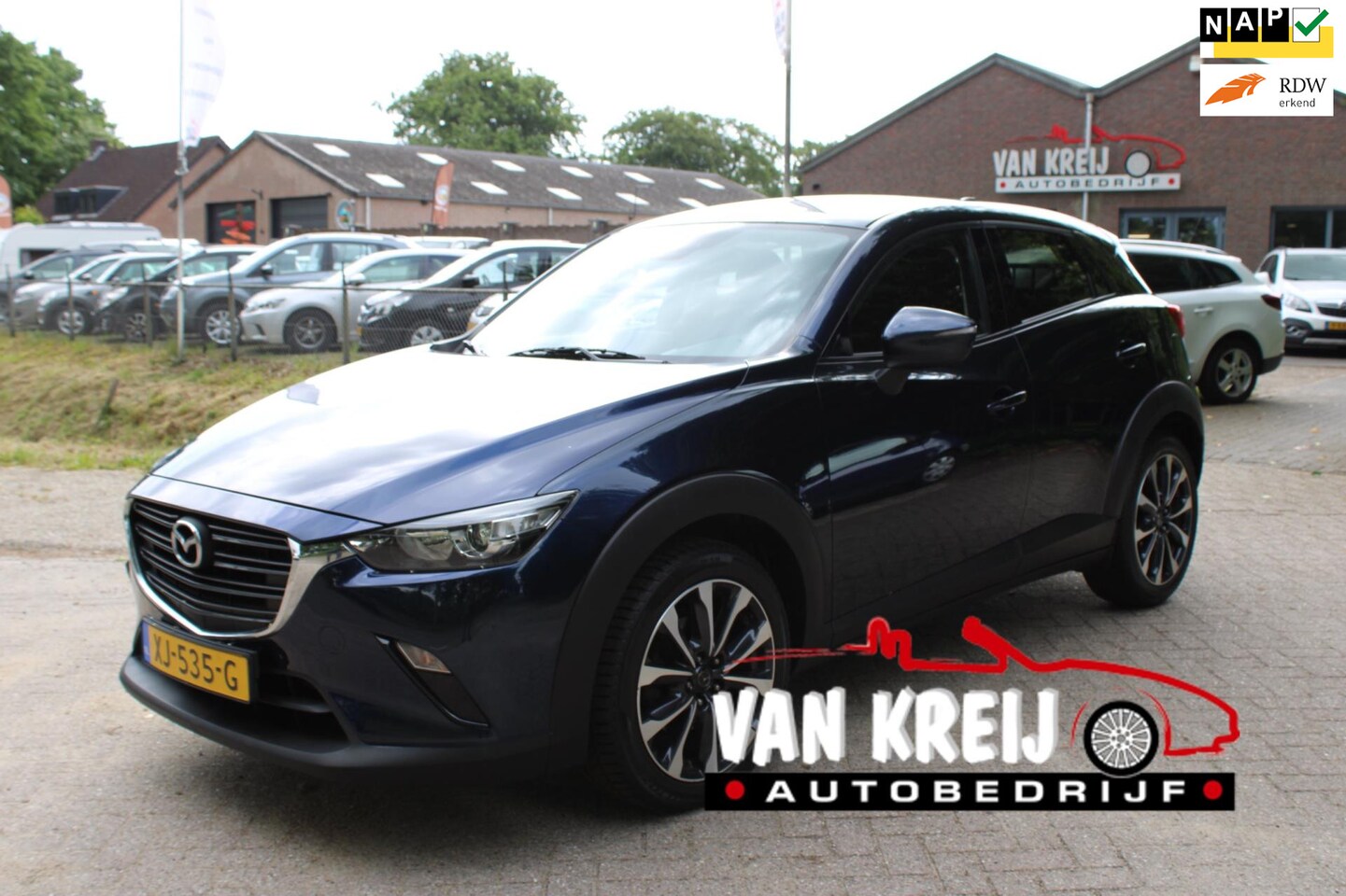 Mazda CX-3 - 2.0 SkyActiv-G 120 Sport Selected 2.0 SkyActiv-G 120 Sport Selected, Navi, Clima, Cruise, Pdc, Nap - AutoWereld.nl