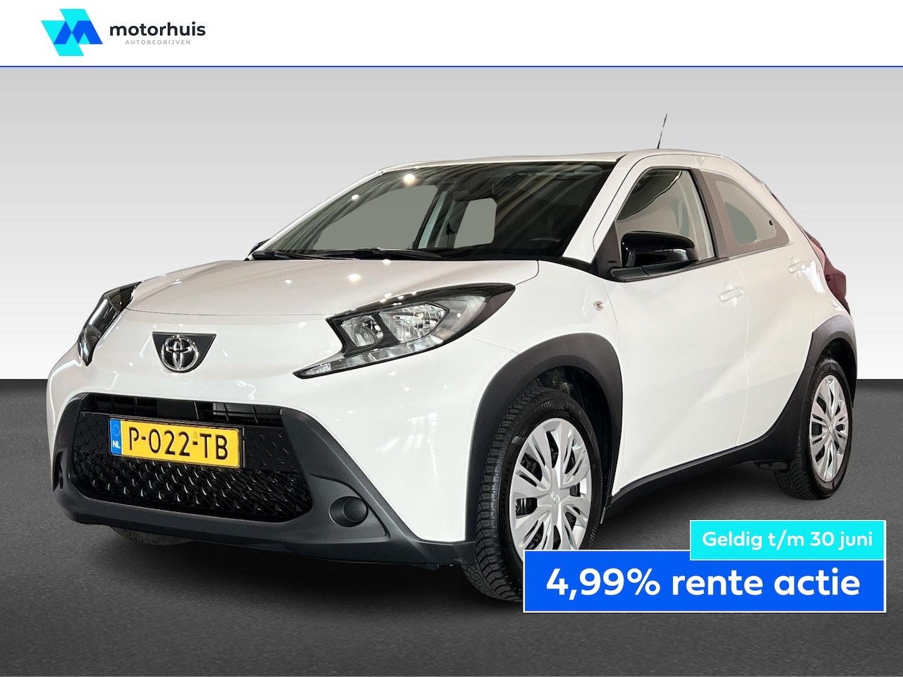 Toyota Aygo X - 1.0 VVT-i MT play 1.0 VVT-i MT 72pk Play - AutoWereld.nl