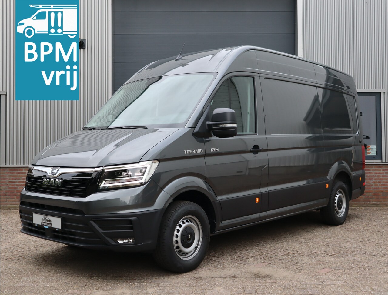 MAN TGE - 3.180 4X4 Aut., LED, Climatronic, Stuurverwarming, 3-Zitpl., L3H3 - AutoWereld.nl