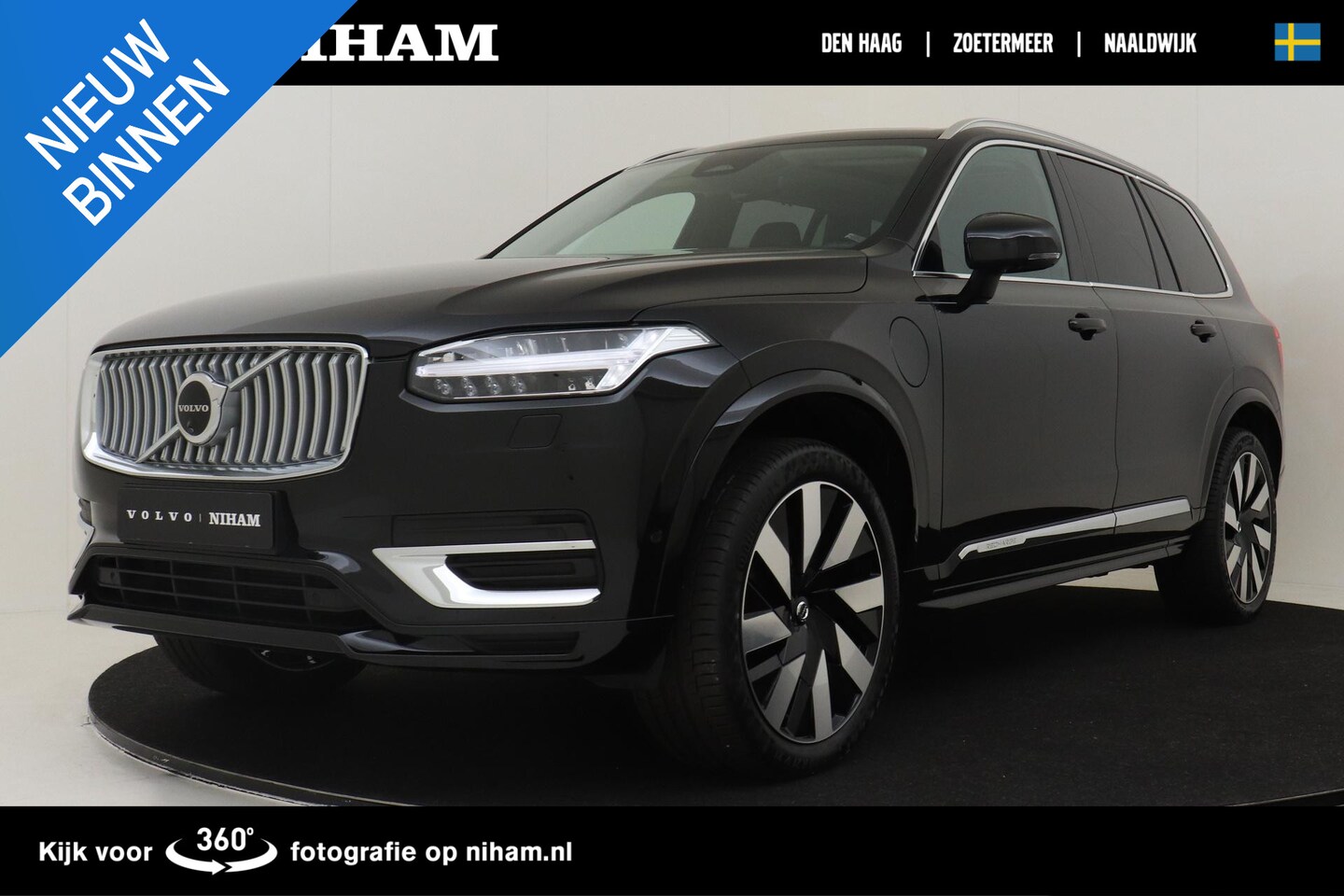 Volvo XC90 - T8 RECHARGE AWD ULTIMATE BRIGHT *FULL OPTIONS!* -PANO.DAK|360°CAM|BOWERS&WILKINS|LUCHTVERI - AutoWereld.nl
