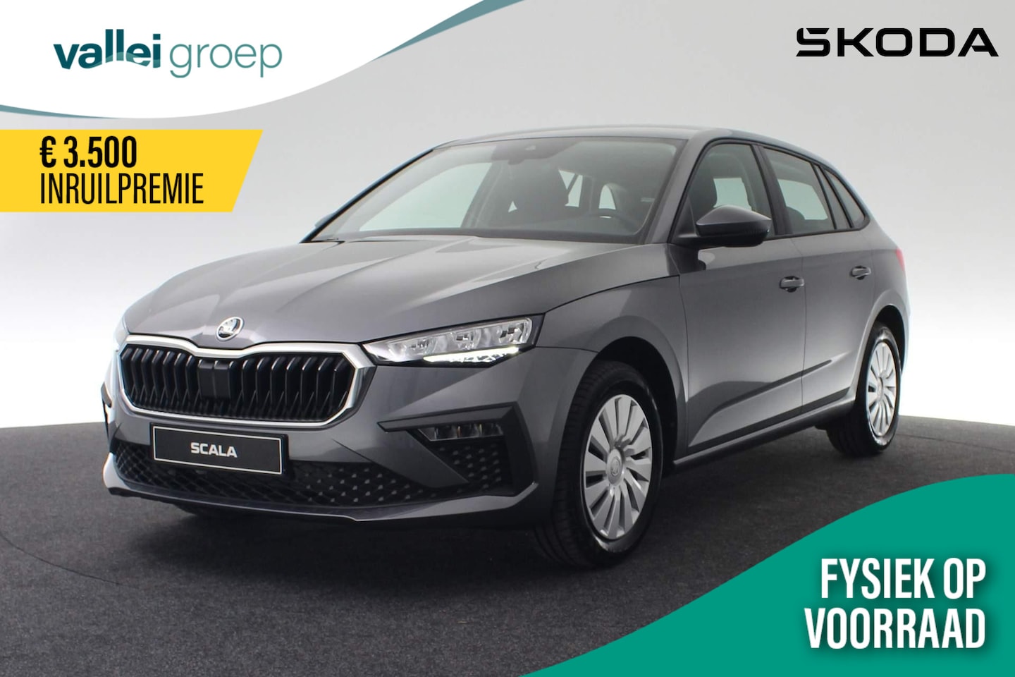 Skoda Scala - Essence 1.0 TSI 95PK | LED | Cruise | DAB | MF-stuur | Airco - AutoWereld.nl