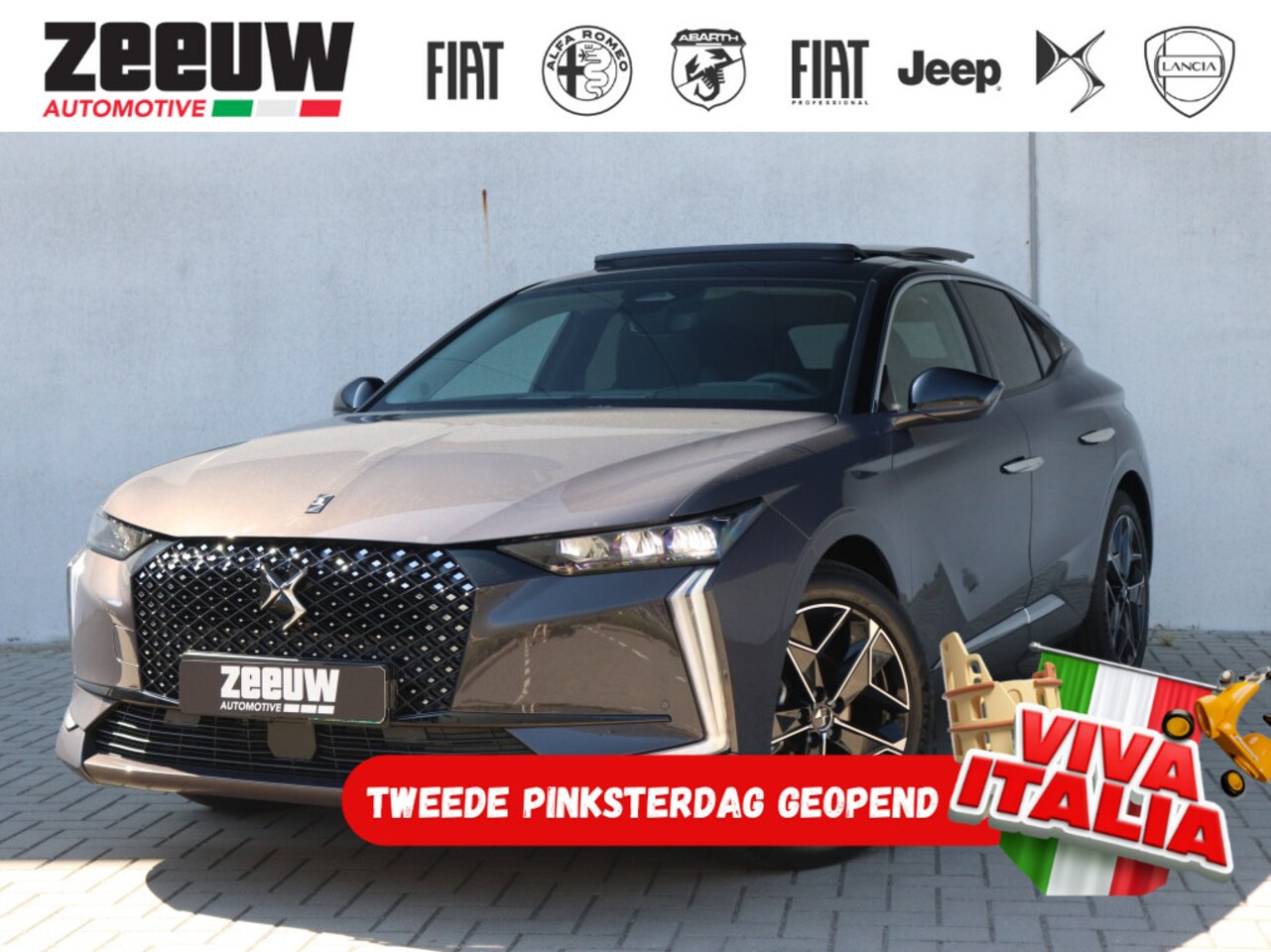DS 4 - 1.2 Hybrid 136 PK Pallas | Schuifdak | Night Flight | 19" - AutoWereld.nl