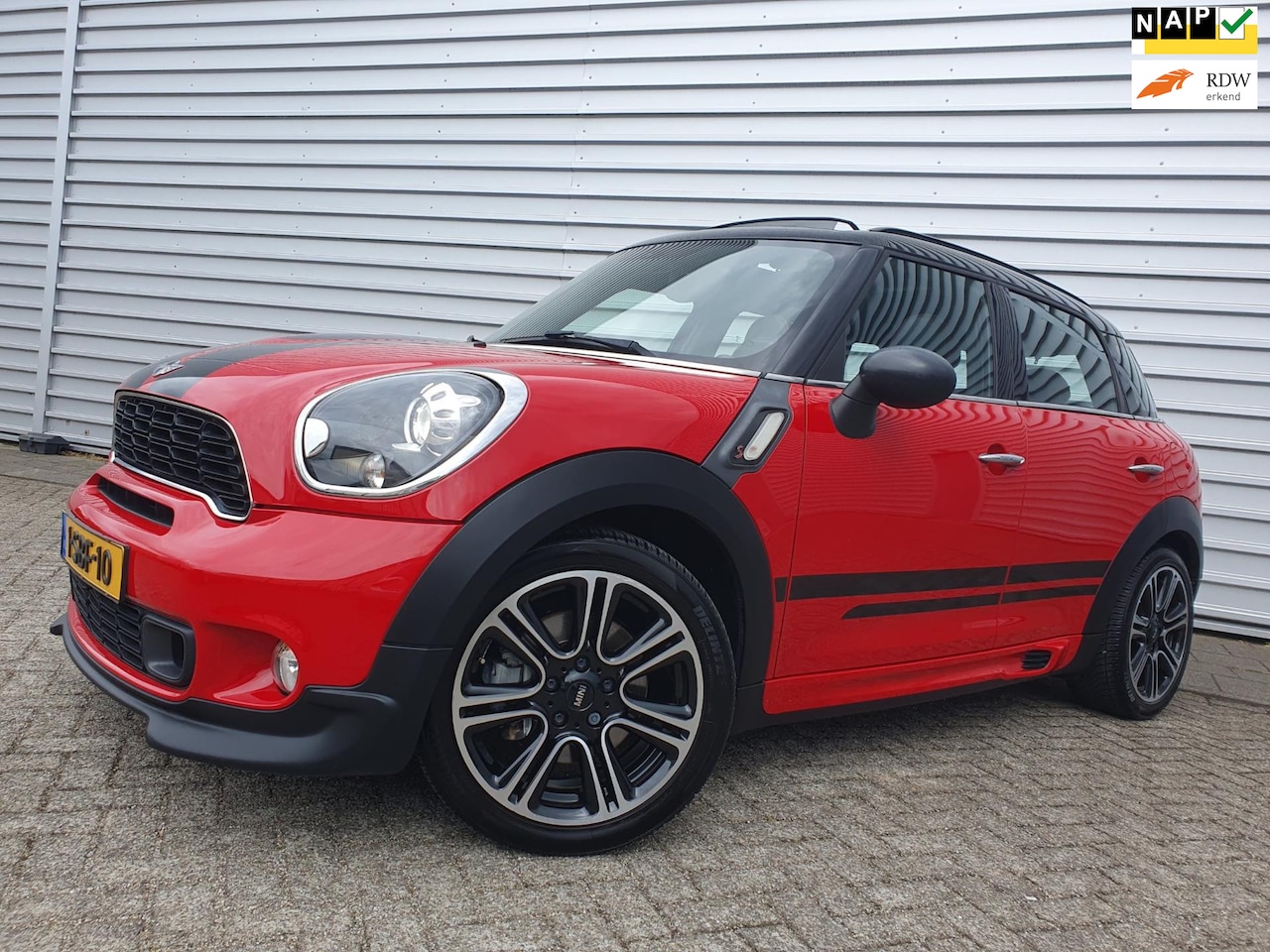 MINI Countryman - Mini 1.6 Cooper S John Works Navi/Pano Dak/Leder - AutoWereld.nl