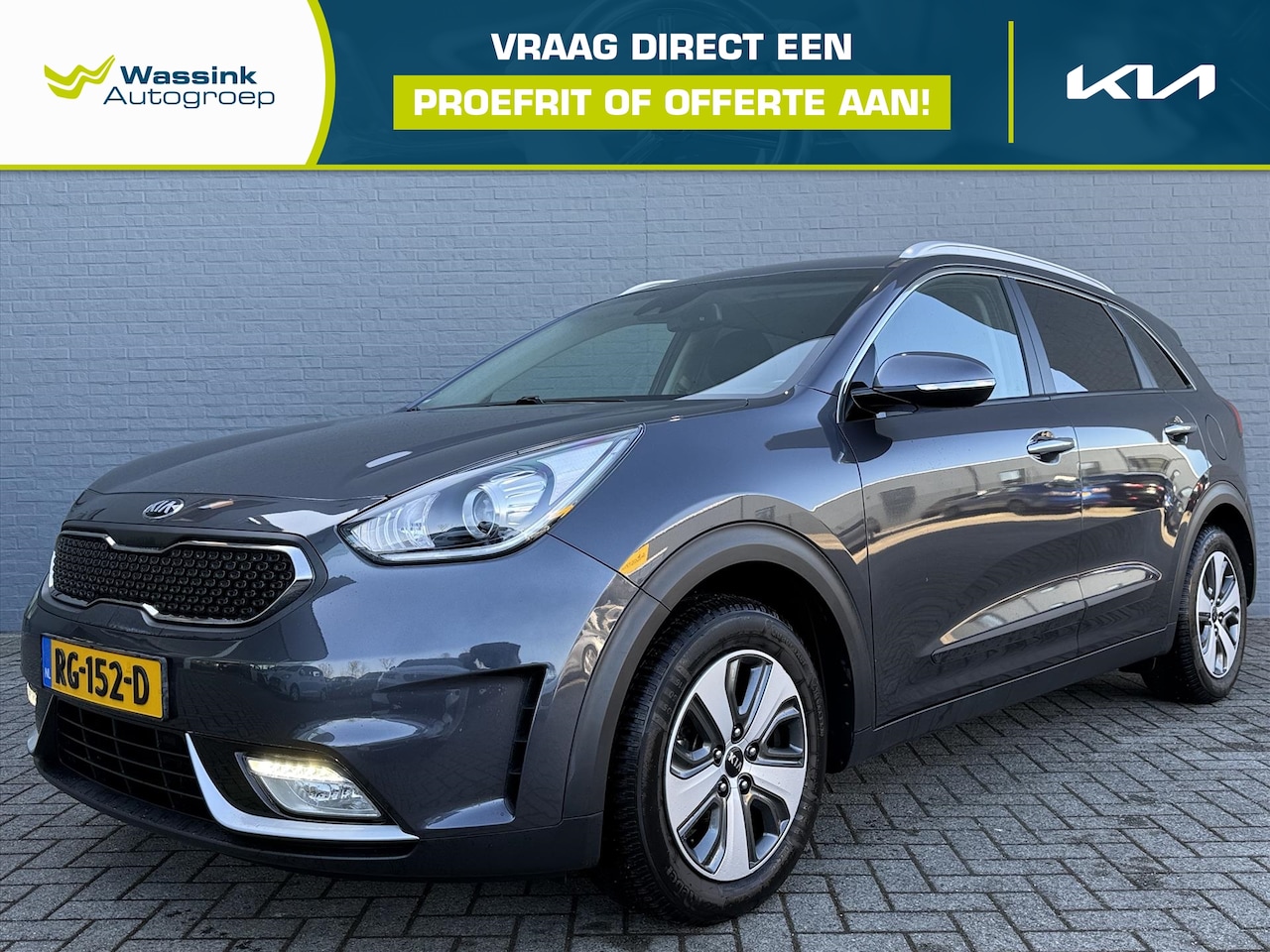 Kia Niro - 1.6 GDi Hybrid 141pk DCT6 - AutoWereld.nl