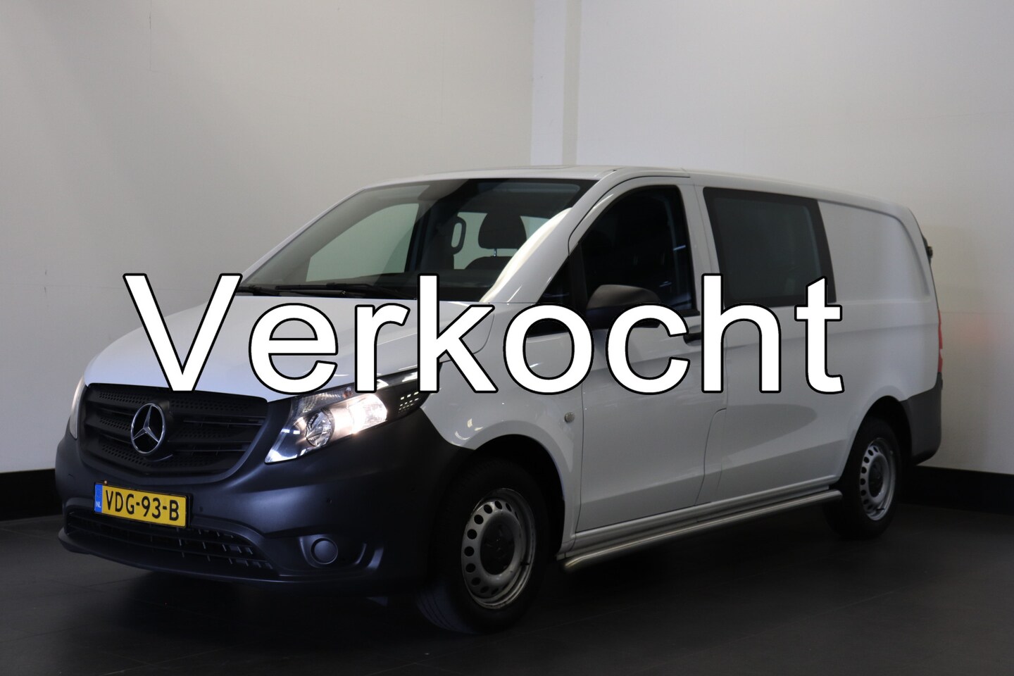 Mercedes-Benz Vito - 111 CDI Lang Dubbele Cabine EURO 6 - Airco - Navi - PDC - € 18.950,- Excl. - AutoWereld.nl