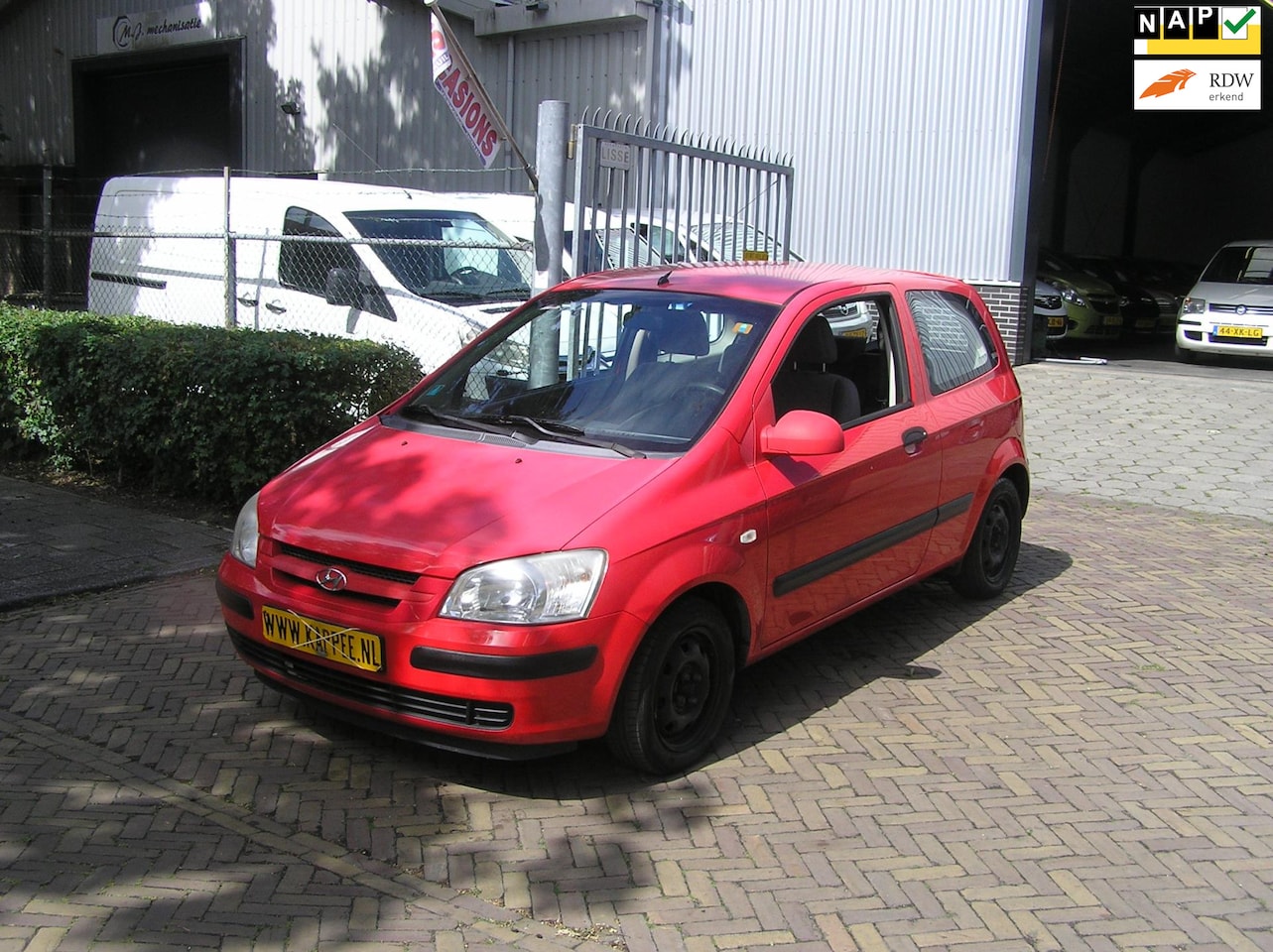Hyundai Getz - 1.1i Active 181 d km nap pas nieuwe apk - AutoWereld.nl