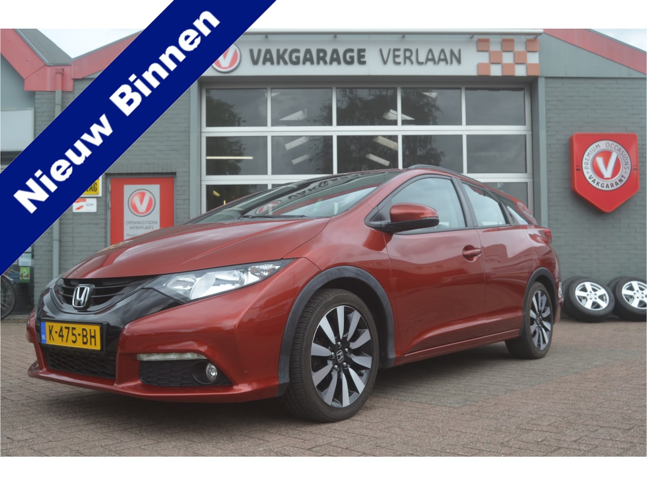 Honda Civic Tourer - trekhaak 12 mnd. gar. 1.8 Sport - AutoWereld.nl