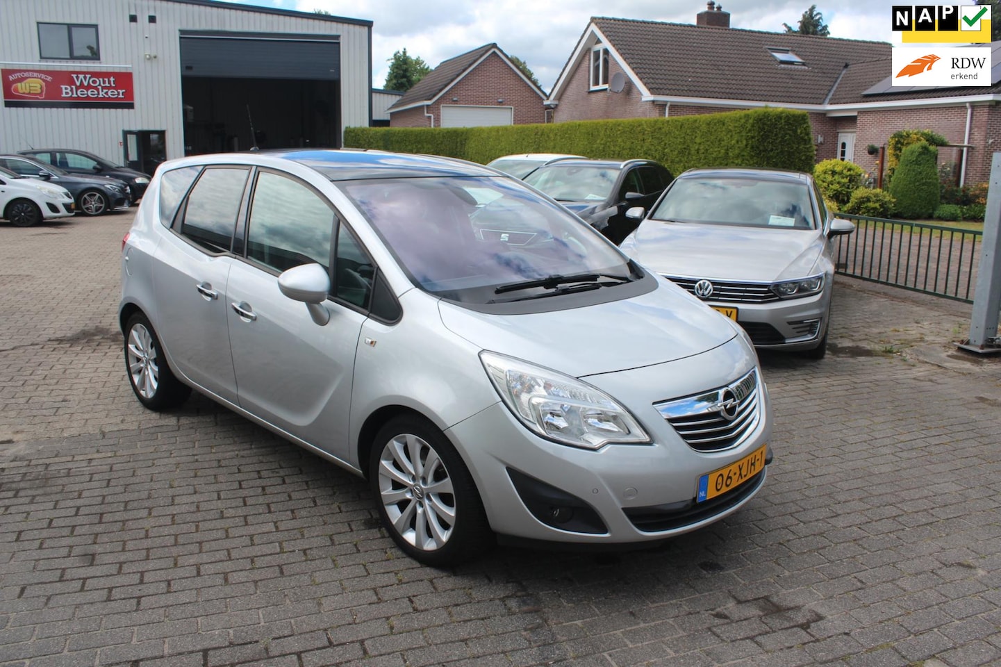 Opel Meriva - 1.4 Turbo Cosmo pano dak, fietsendrager - AutoWereld.nl