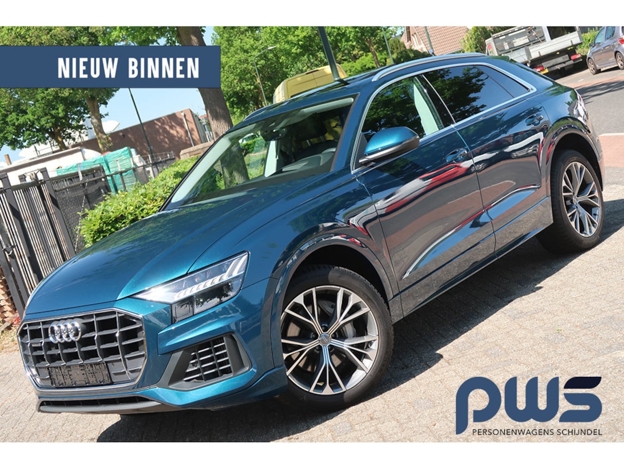 Audi Q8 - 55 TFSI e quattro Pro Line Plus Panodak / Led / Leer / Digital cockpit etc. / 1e eigenaar! - AutoWereld.nl