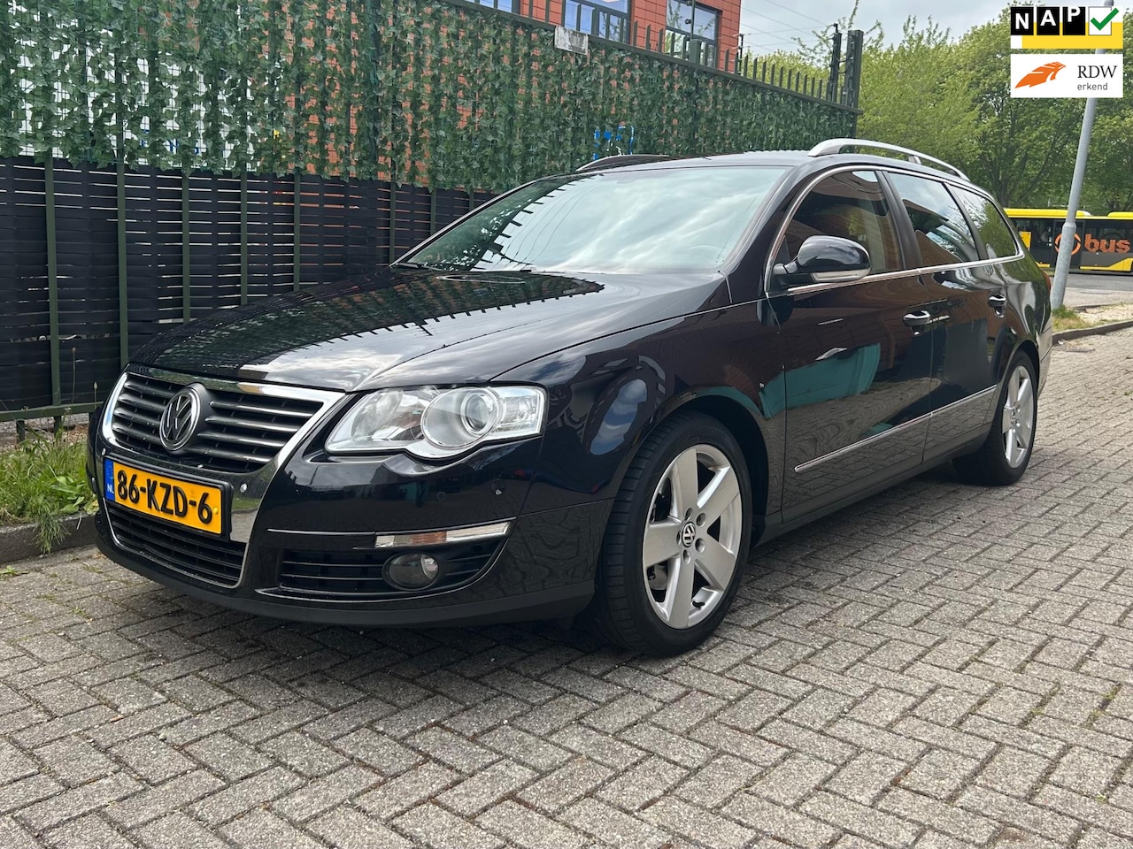 Volkswagen Passat Variant - 1.4 TSI DSG 2010 Zwart VOL OPTIE - AutoWereld.nl