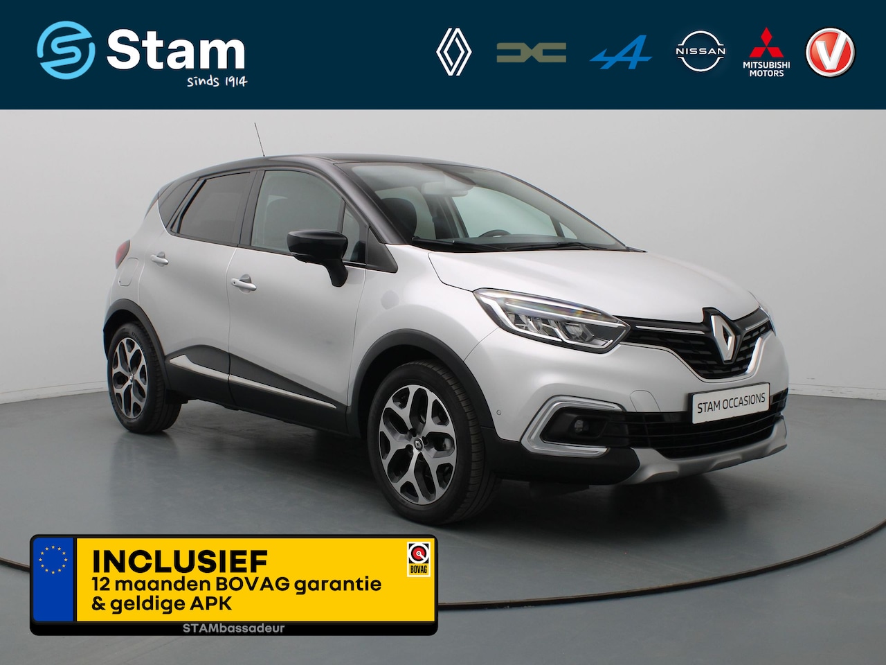 Renault Captur - 150pk TCe Intens Camera | Climate | Cruise | Navi | Parkeersens. v+a | Trekhaak - AutoWereld.nl