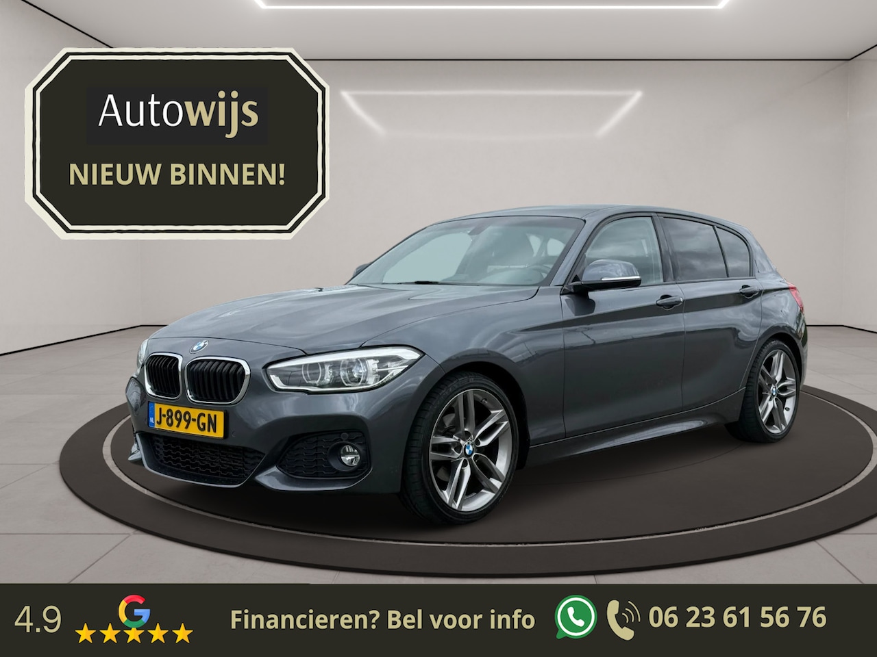 BMW 1-serie - 118i Centennial High Executive|M-Sport|Alcantara|Xenon|Stoelverw - AutoWereld.nl